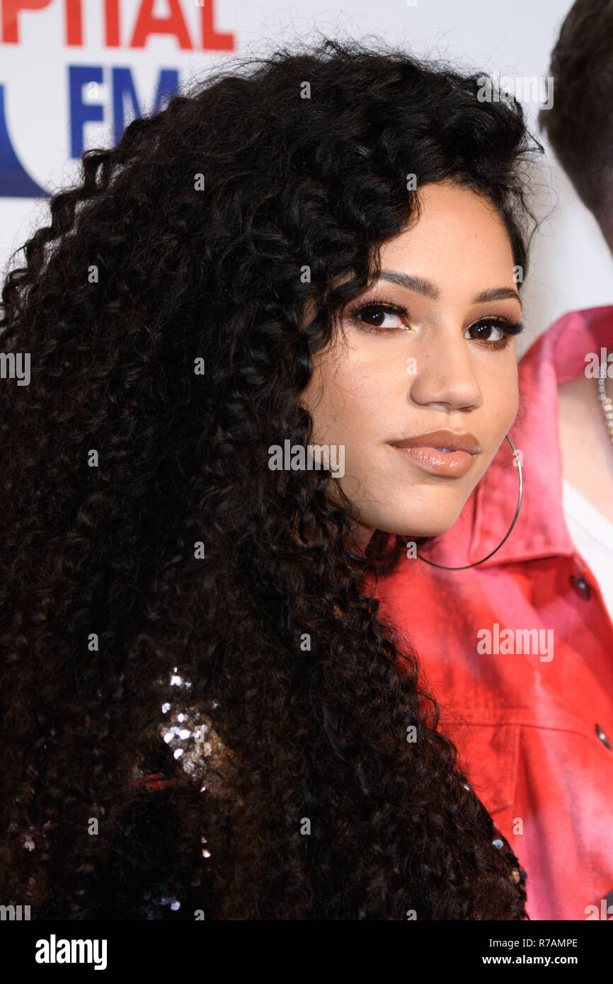 Londres, Royaume-Uni. 8 décembre 2018. L'espoir à Vick's Capital Jingle Bell Ball 2018 avec Coca-Cola, O2 Arena, Londres. Photo : Steve Sav/Featureflash Crédit : Paul Smith/Alamy Live News Banque D'Images