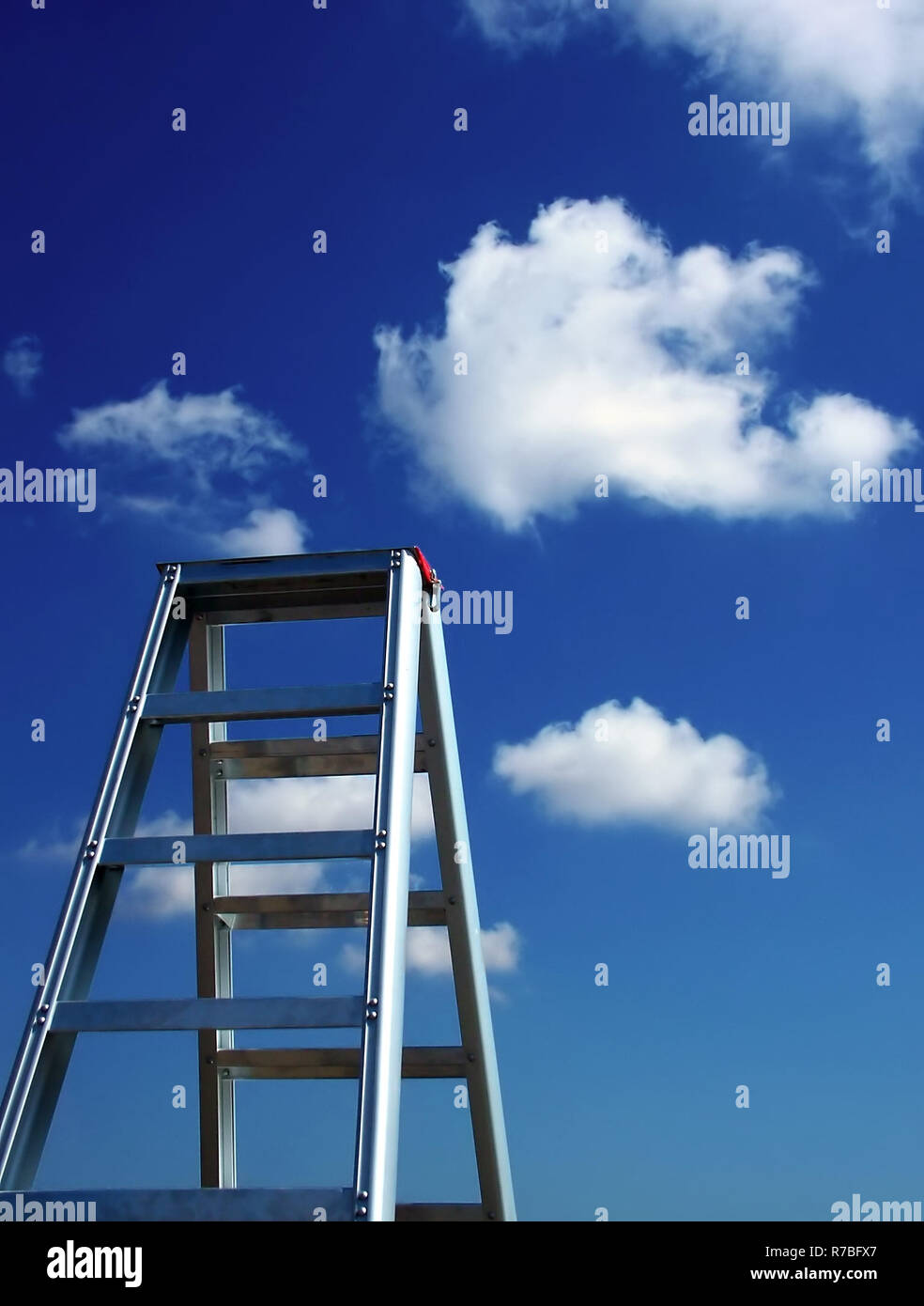 Le ciel est la limite Banque D'Images