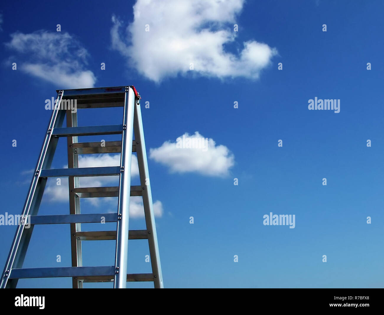 Le ciel est la limite Banque D'Images