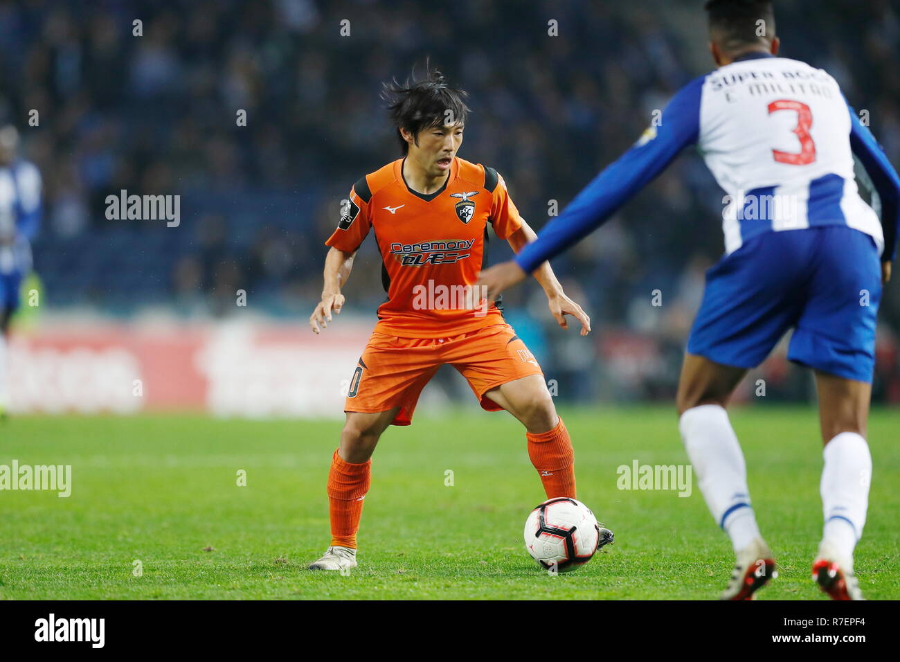 Porto, Portugal. 7 Décembre, 2018. Shoya Nakajima (Portimonense) Football/soccer : Portugal 'Liga N' match entre FC Porto 4-1 Portimonense SC à l'Estadio Dragao à Porto, Portugal . Credit : Mutsu Kawamori/AFLO/Alamy Live News Banque D'Images