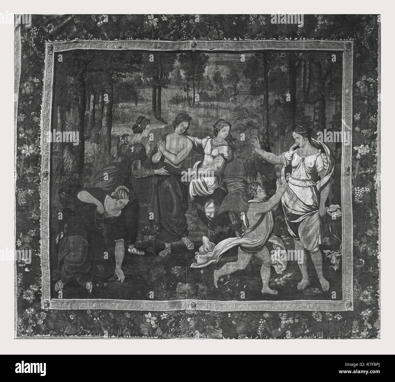 Psyché, vénérée comme déesse, encourt la colère de Vénus Banque D'Images