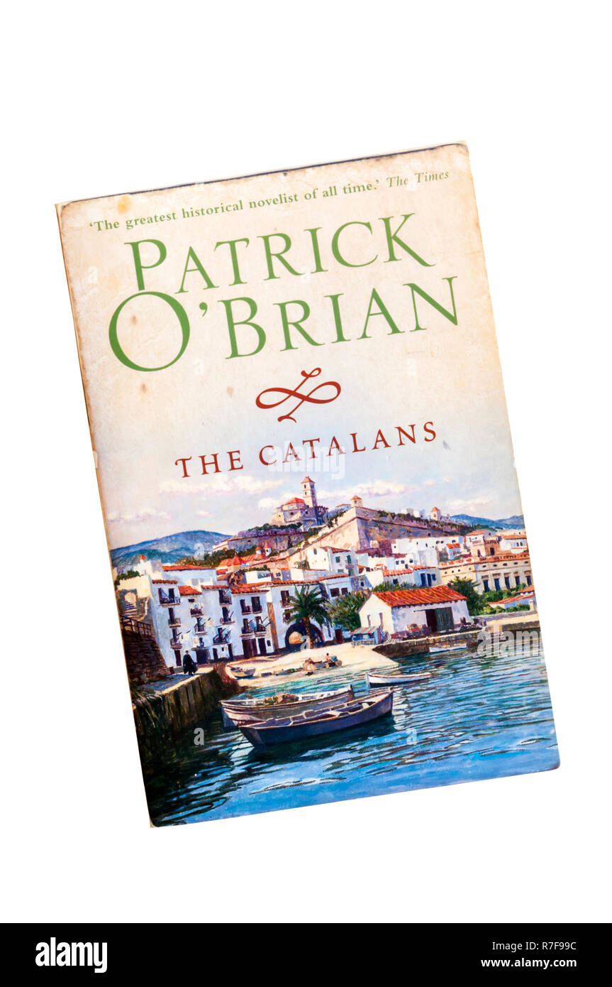 Les Catalans publié en 1953, c'est le deuxième roman de Patrick O'Brian. Banque D'Images
