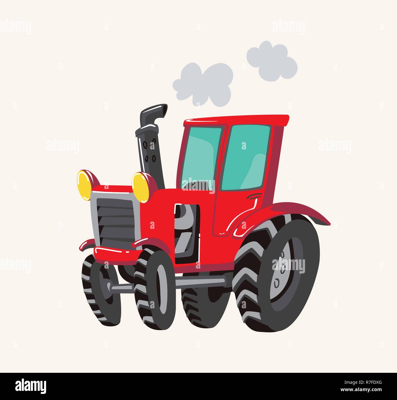 Tracteur De Dessin Anime Banque D Image Et Photos Alamy