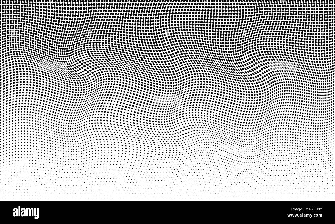 Texture halftone. modèle de demi-teinte. abstract background. Illustration de Vecteur