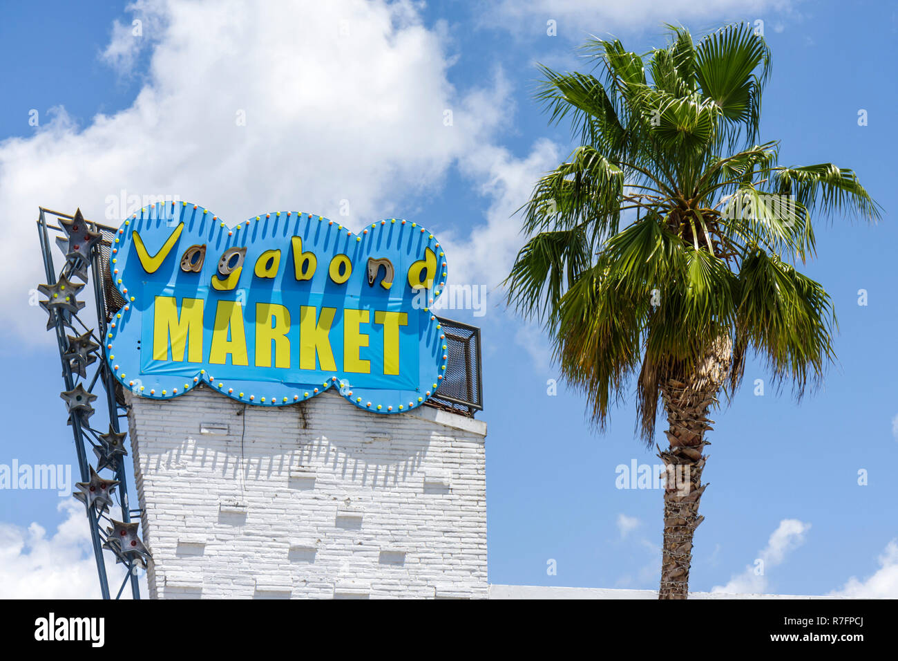 Miami Florida,Biscayne Boulevard Historic District,Miami Modern Architecture,historique Preservation,Vagabond Motel,Hotel,1954,Robert Swartburg,Hotel to Banque D'Images