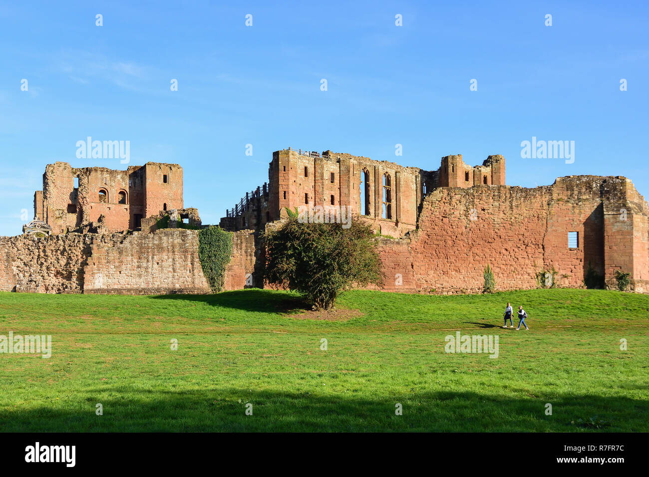 Le château de Kenilworth, Kenilworth, Warwickshire, Angleterre, Royaume-Uni Banque D'Images