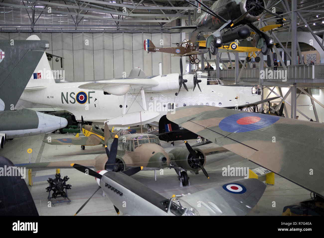 Une partie de l'air de Duxford Duxford Cambridgeshire, musée,,uk Banque D'Images