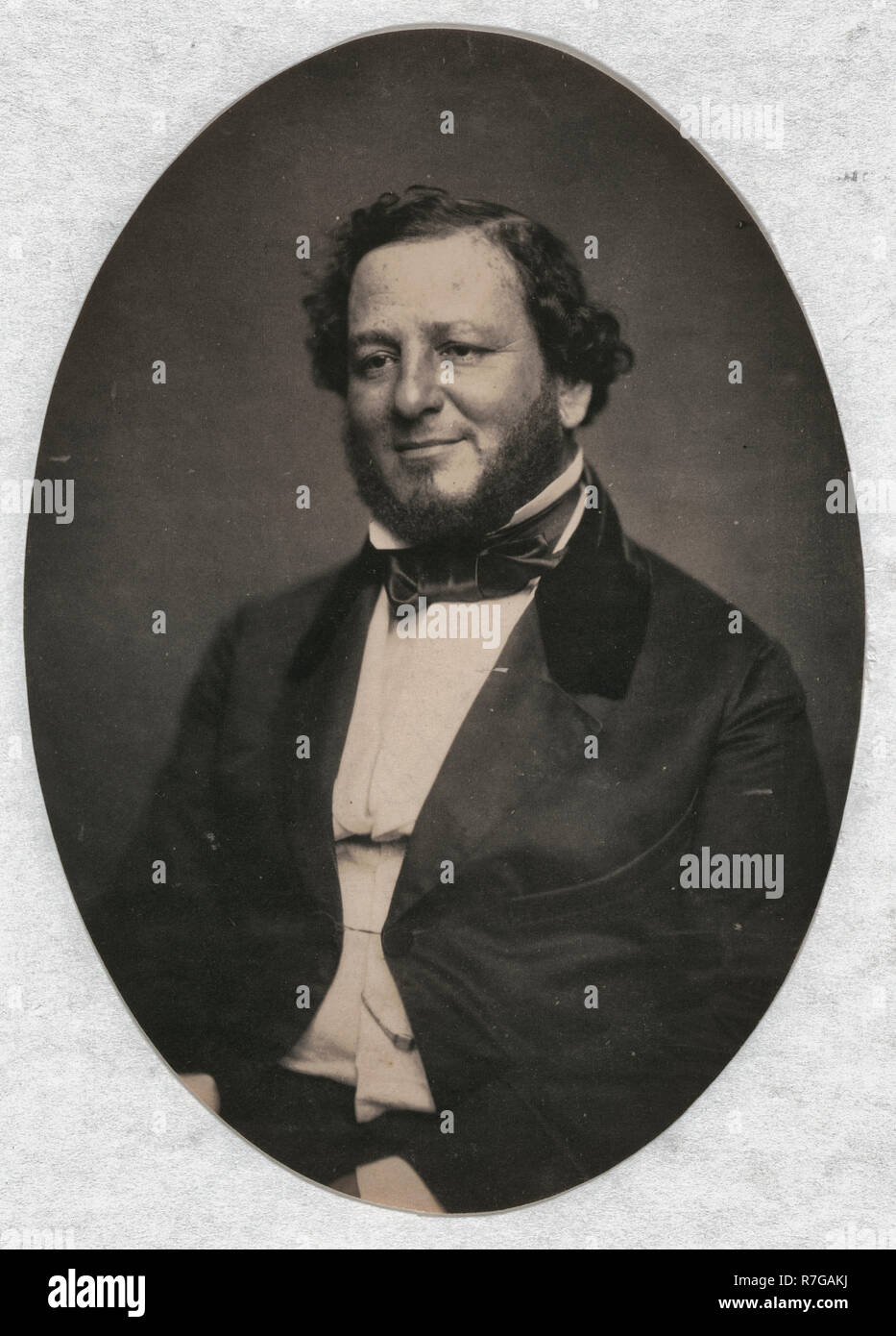 Judah P. Benjamin, Sénateur de Louisiane, half-length portrait, vers 1856 Banque D'Images