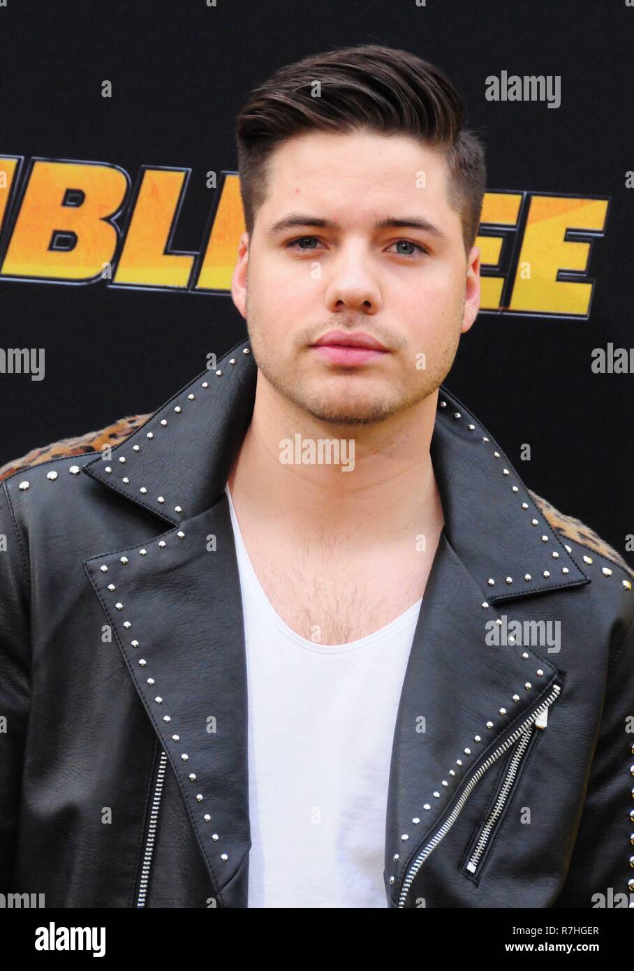 Hollywood, Etats-Unis. 09Th Nov, 2018. HOLLYWOOD, CA - 9 décembre : l'acteur William Valdes assiste à Paramount Pictures présente la première mondiale de 'BumbleBee' le 9 décembre 2018 au Théâtre chinois de Grauman à Hollywood, Californie. Credit : Barry King/Alamy Live News Banque D'Images