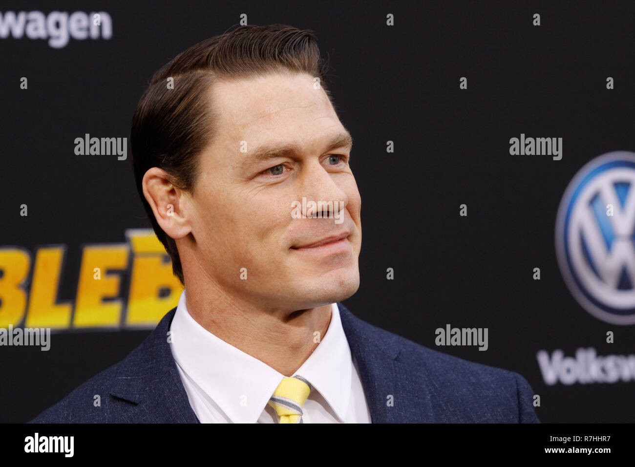 Los Angeles, USA. 9Th Mar 2018. John Cena lors de la première de Paramount Pictures' 'Bumblebee' tenue à l'Théâtre chinois de Grauman à Hollywood, CA, le 9 décembre 2018. Photo par Joseph Martinez / PictureLux PictureLux / Crédit : Les Archives de Hollywood/Alamy Live News Banque D'Images