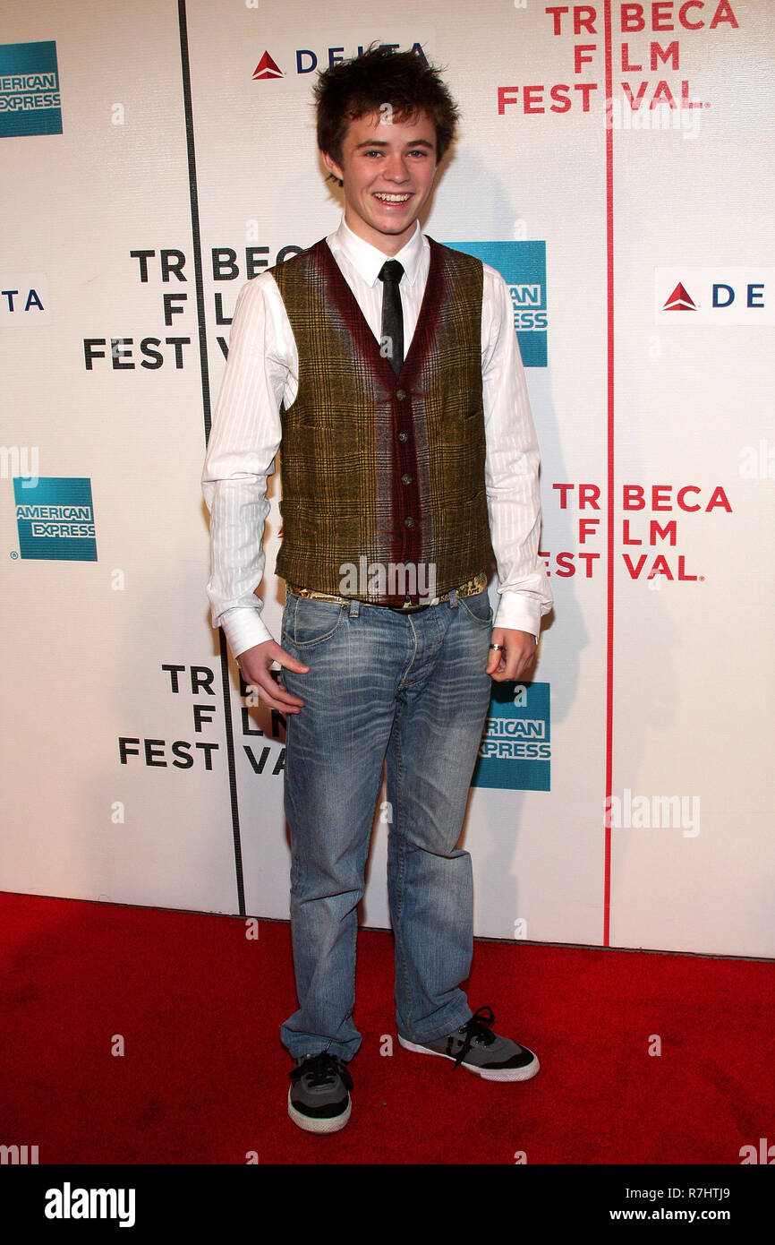 NEW YORK - 23 avril : Harrison Gilbert participe à la 8e édition du Festival du film de Tribeca 'accident' première au BMCC Tribeca Performing Arts Centre le 23 avril 2009 à New York. (Photo par Steve Mack/S.D. Mack Photos) Banque D'Images