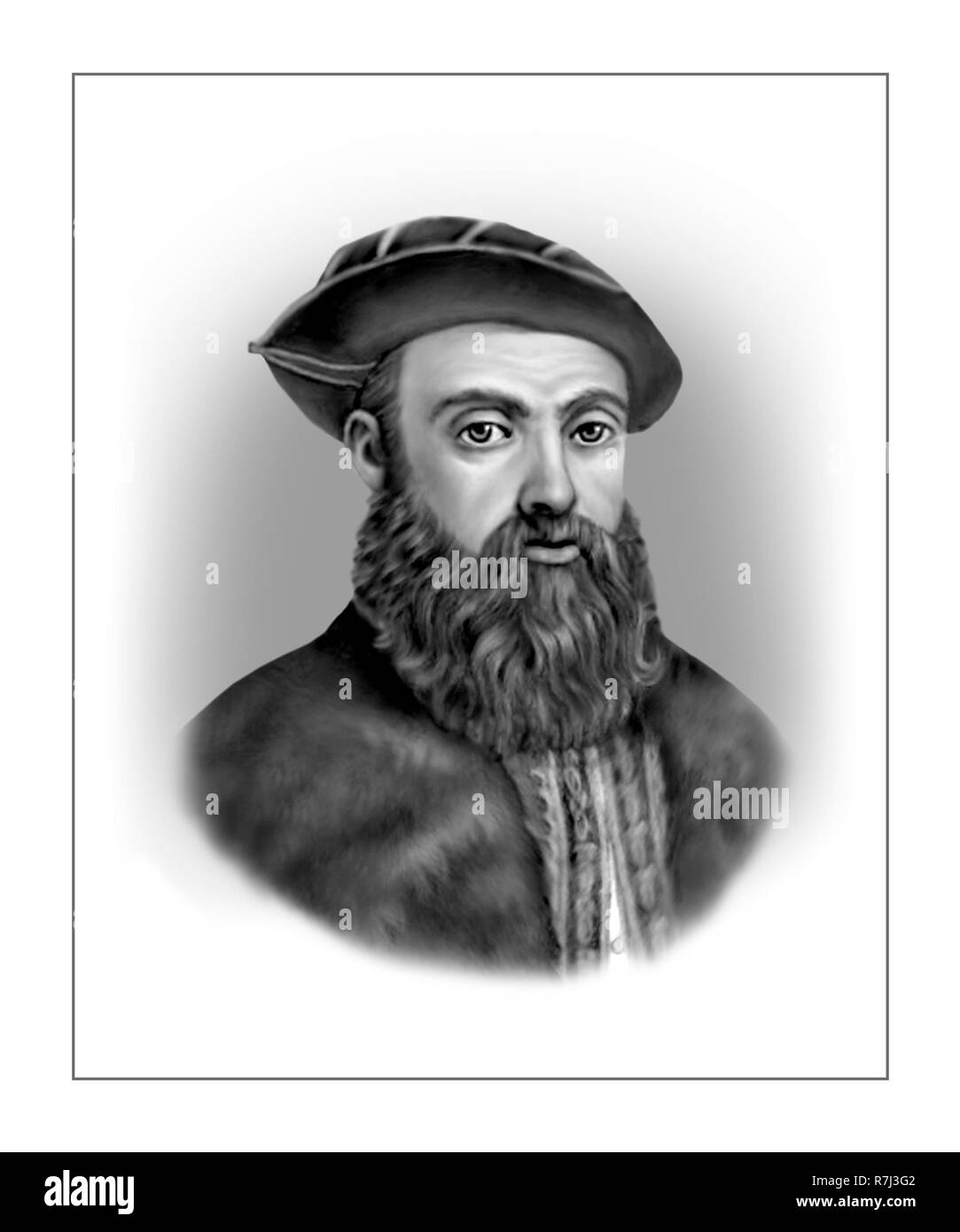 Ferdinand Magellan c1480 - 1521 navigateur portugais Banque D'Images