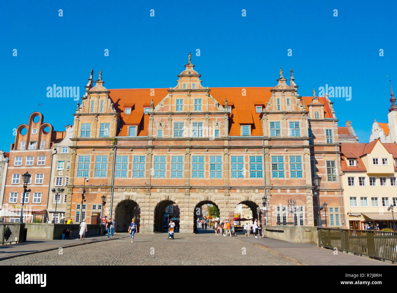 Zielona Brama, Green Gate, Gdansk, Pologne Banque D'Images