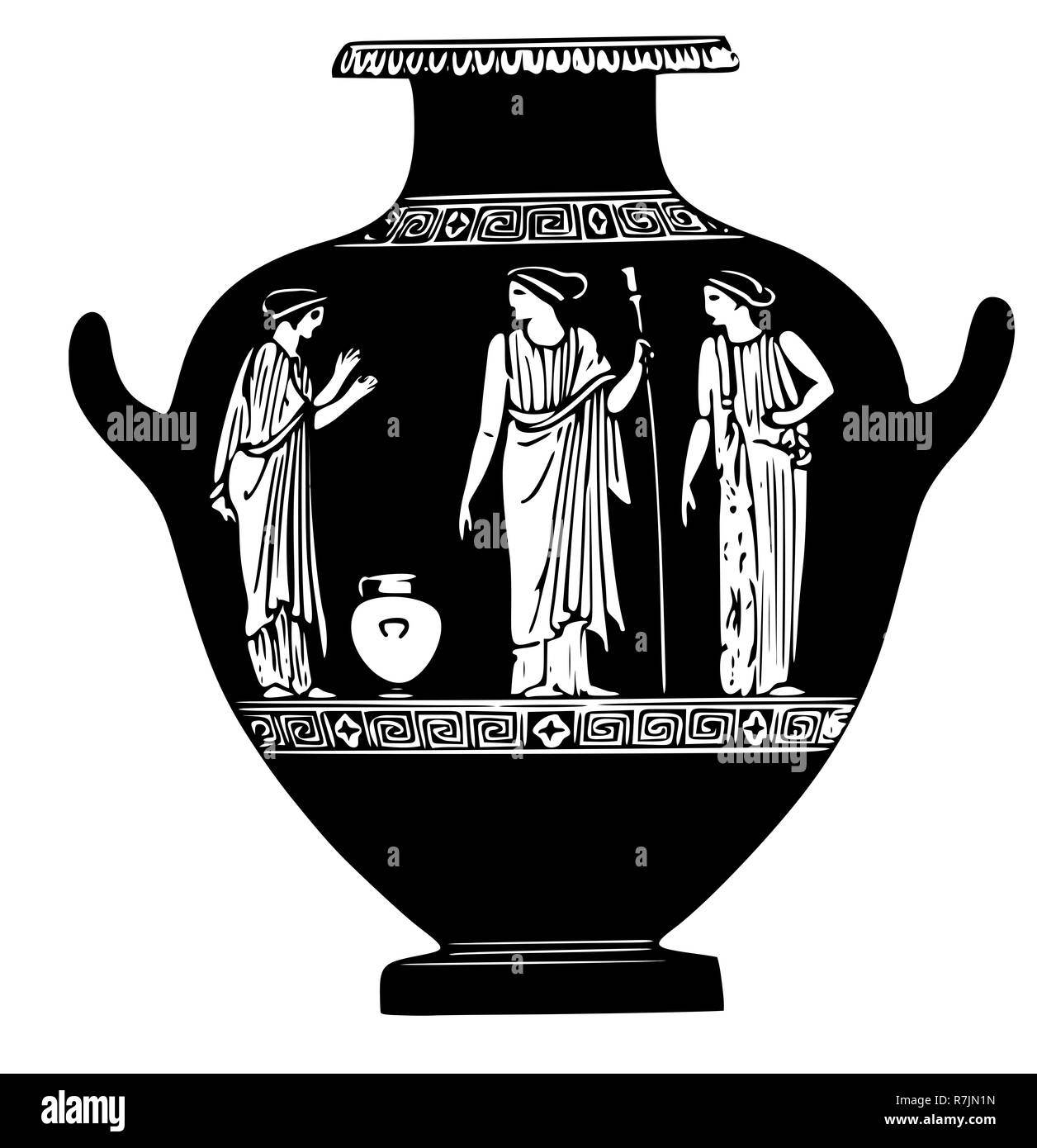 Tableau mythologie grec Banque d'images noir et blanc - Alamy