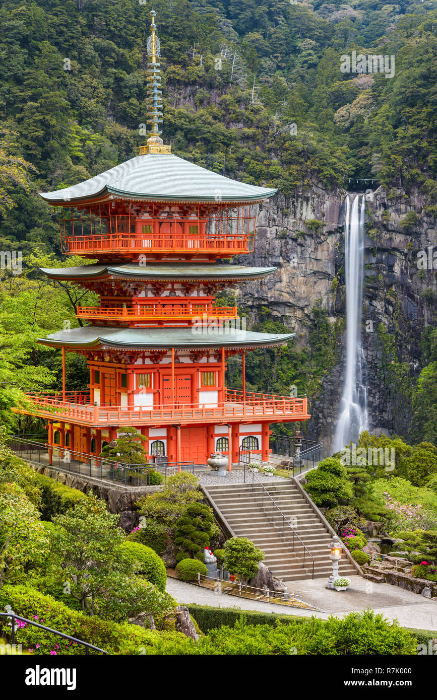 Nachi Taisha à Nachi, Wakayama, Japon. Banque D'Images