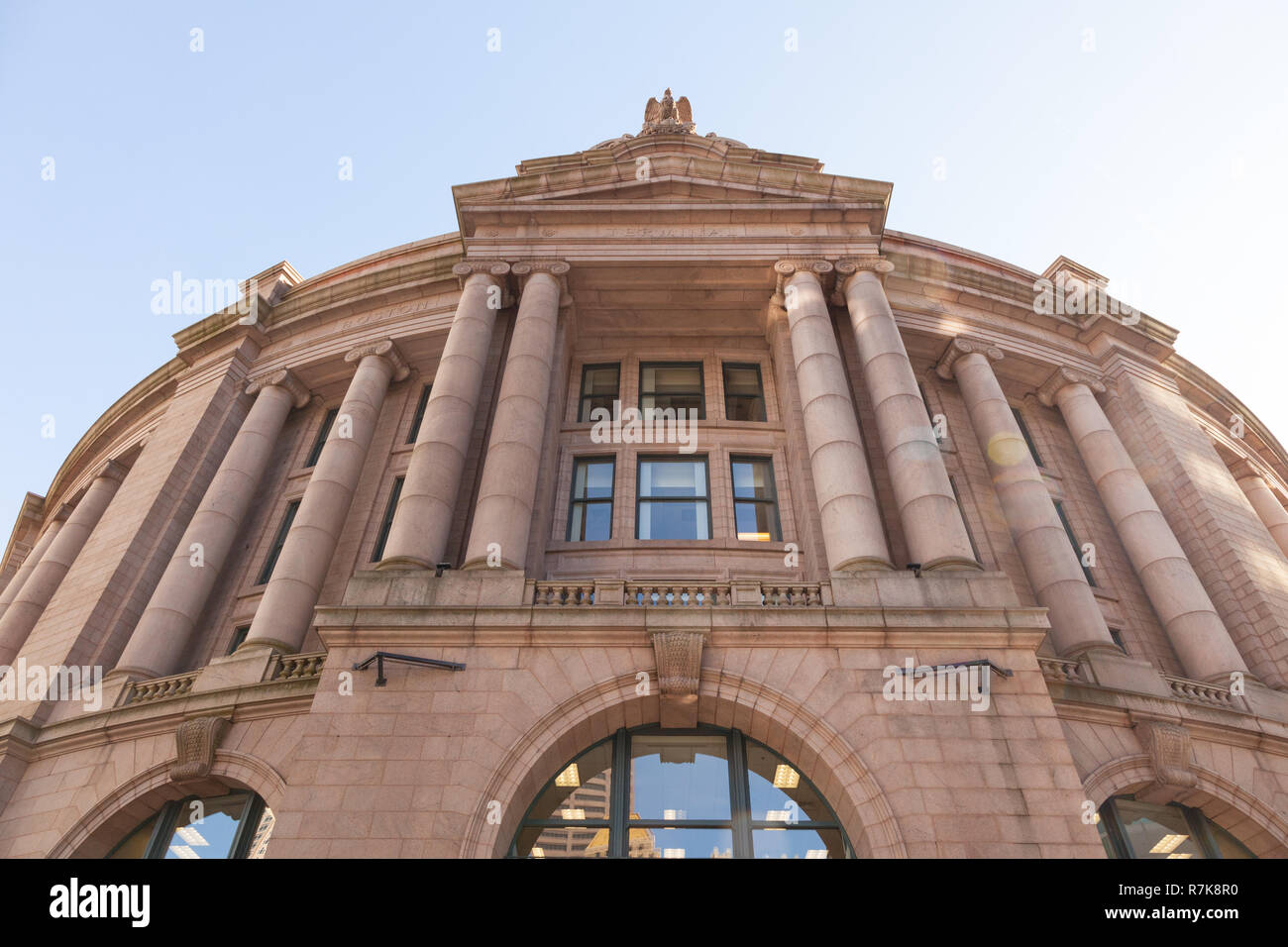 La gare du sud, Boston, Massachusetts, États-Unis d'Amérique. Banque D'Images