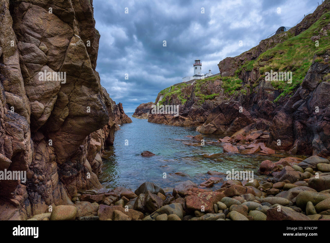 Fanad Head Lighthouse en Irlande Banque D'Images