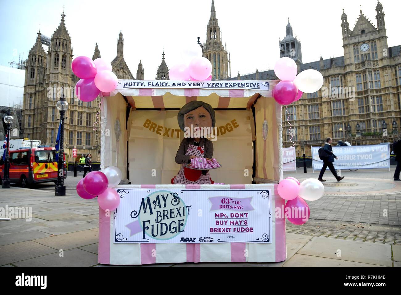 Theresa May et le décrochage Fudge Brexit, Westminster, London Crédit : Finnbarr Webster/Alamy Live News Banque D'Images