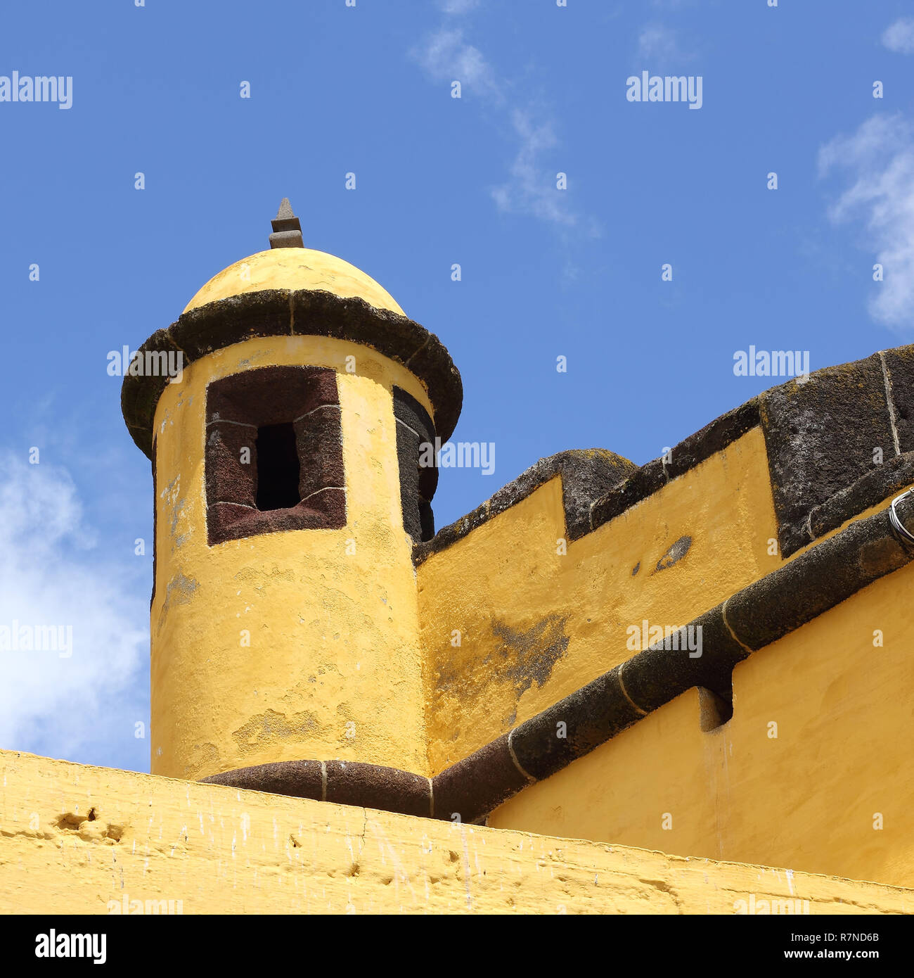 Petit tour de la forteresse de San tiago à Funchal Banque D'Images