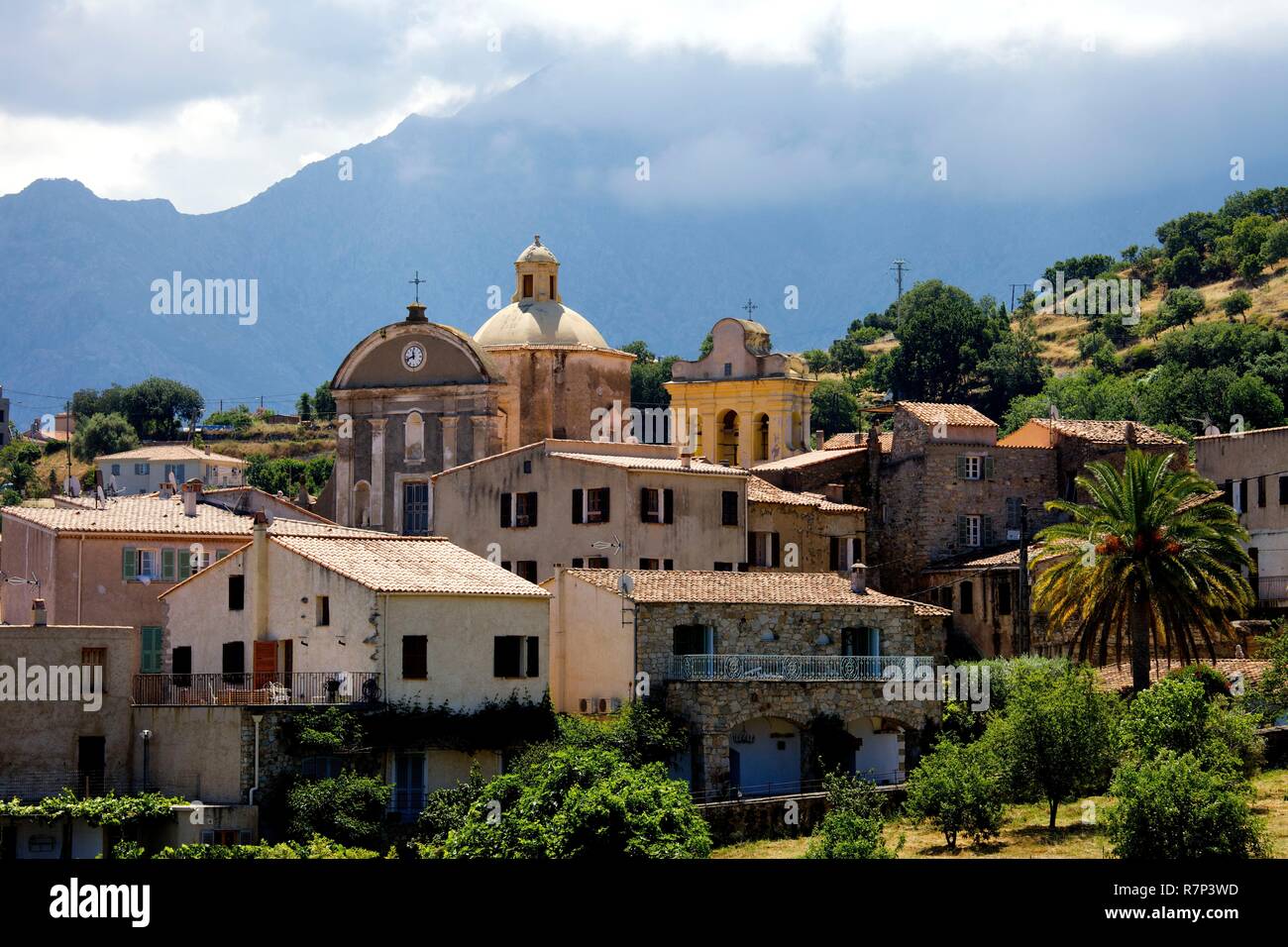 France, Haute Corse, Balagne, Cateri Banque D'Images