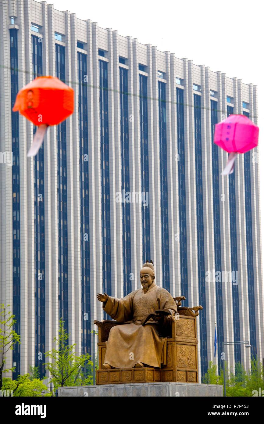 La Corée du Sud, Séoul, l'amiral Isunshin Banque D'Images