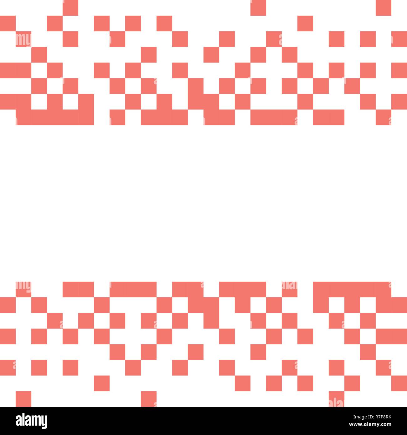 Vecteur conception moderne et élégante de couleur corail vivant. Illustration de Vecteur