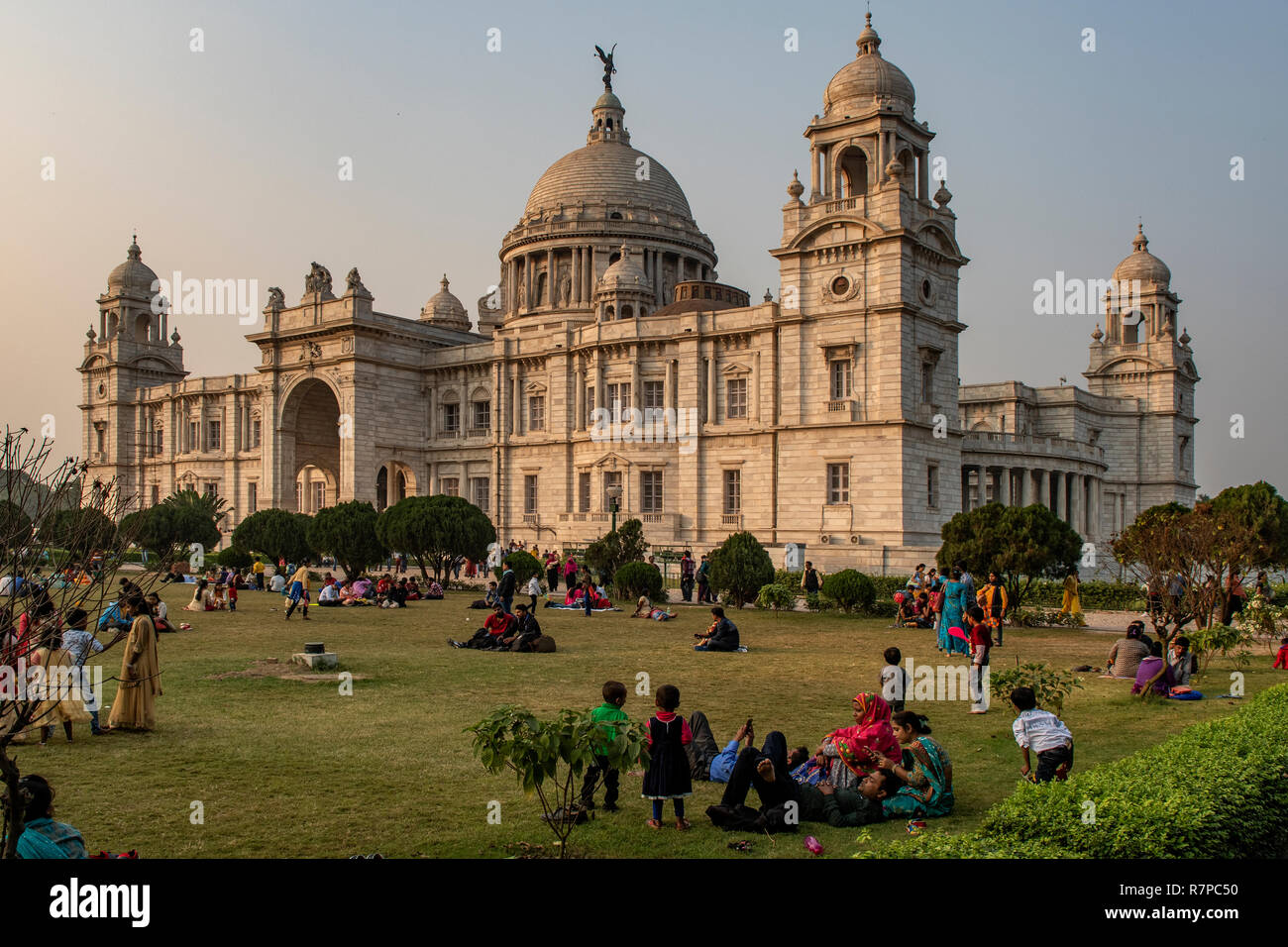 Victoria Memorial, Kolkata, West Bengal, India Banque D'Images