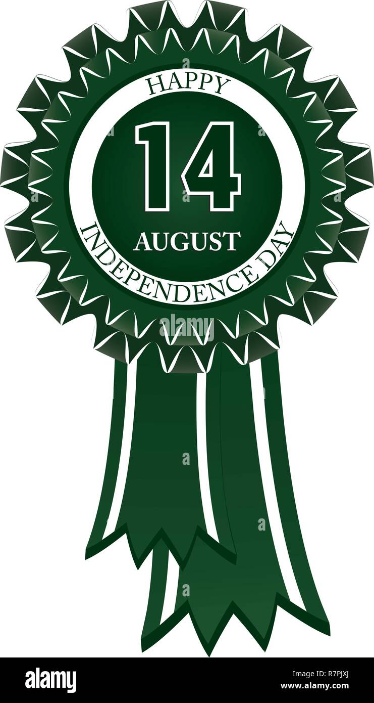 Célébrer la Journée de l'indépendance du Pakistan creative vector illustration Illustration de Vecteur