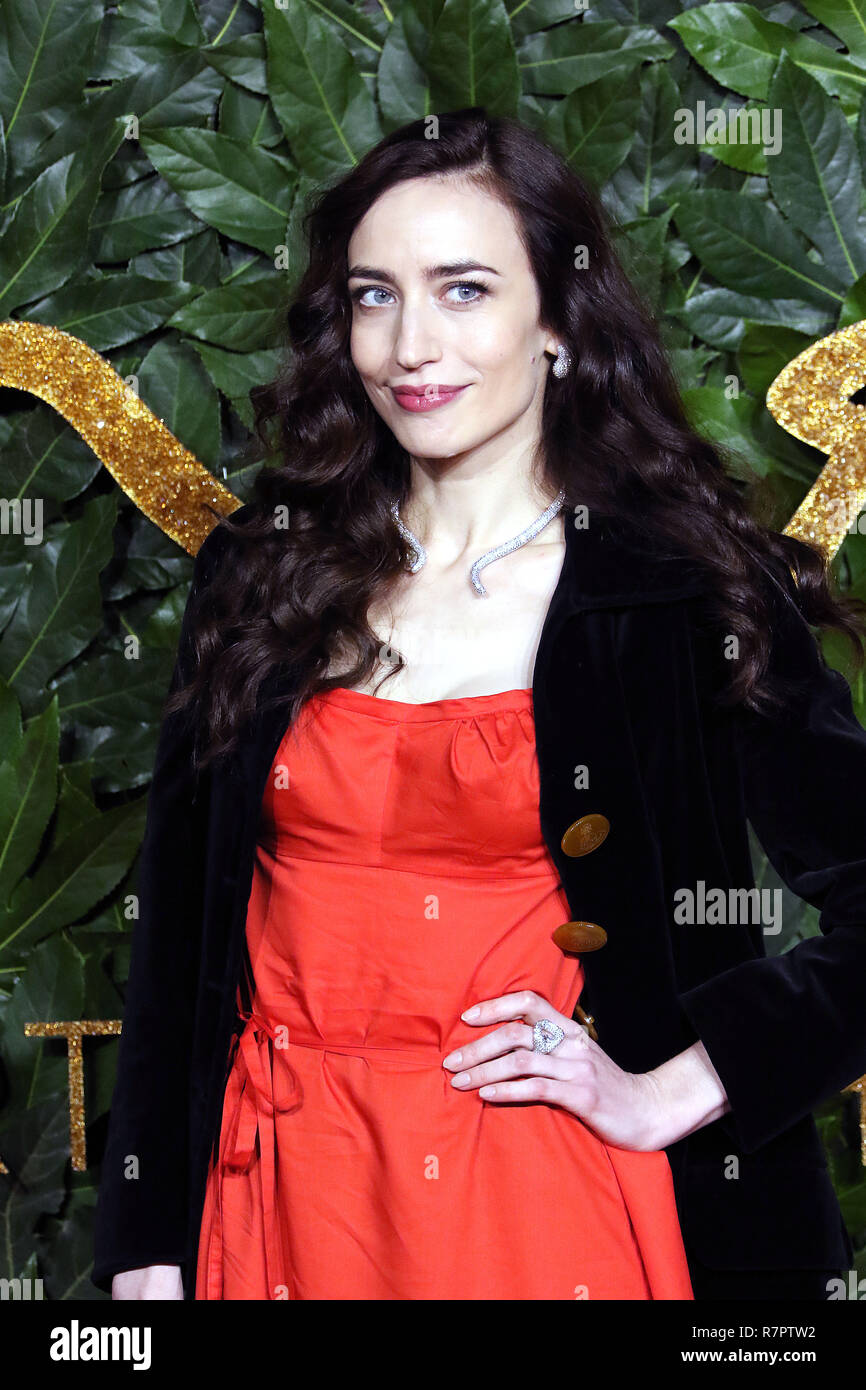 Elizabeth Jagger, Royal Albert Hall, Londres, Royaume-Uni. 11Th Feb 2018. Le Fashion Awards 2018, Royal Albert Hall, Kensington Gore, Londres, Royaume-Uni, 10 décembre 2018, photo de Richard Goldschmidt : Riche de crédit Gold/Alamy Live News Banque D'Images