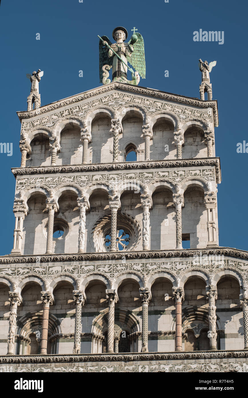 L''Église San Michele détail Banque D'Images