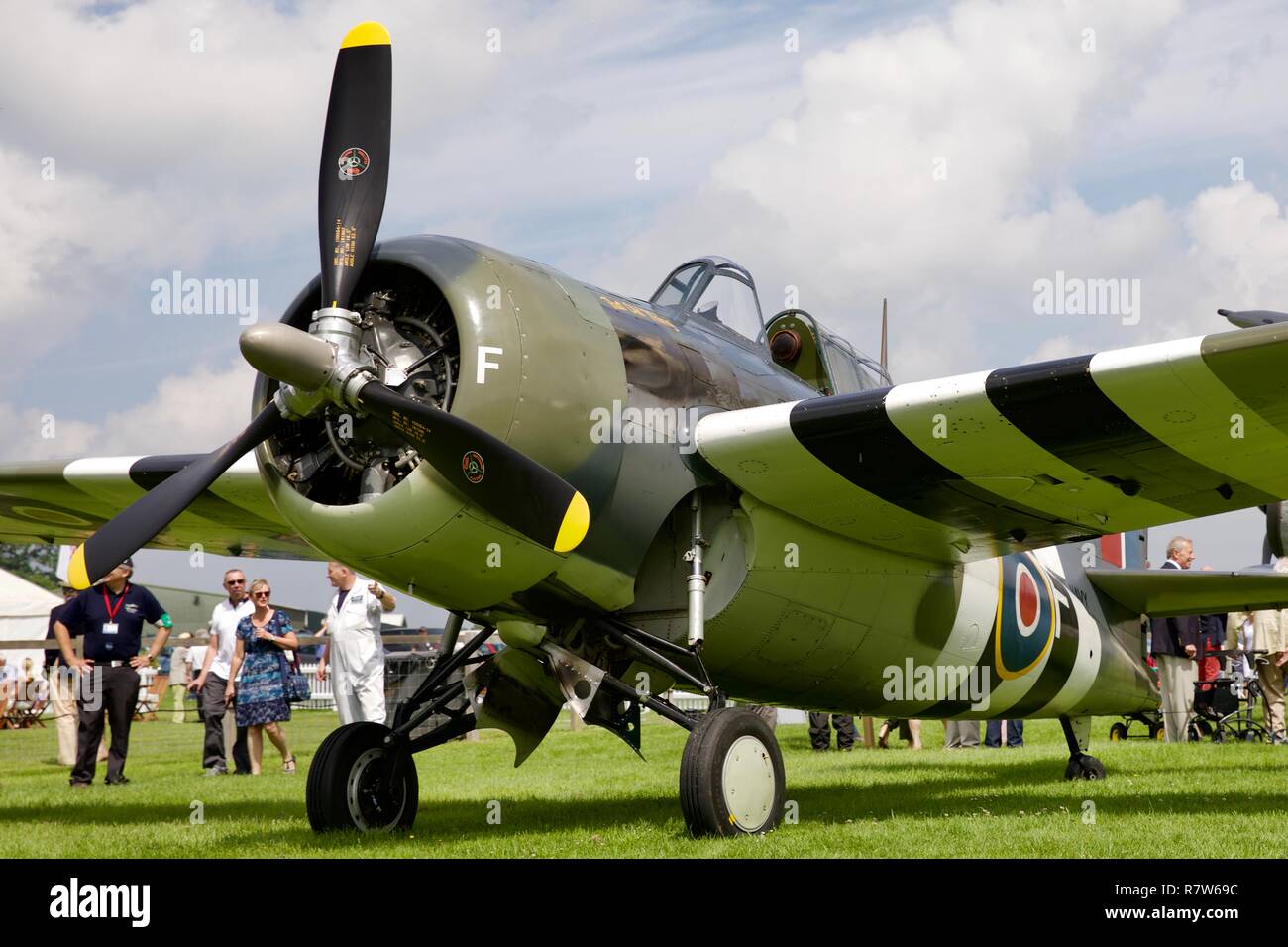 Grumman Wildcat FM-2 (G-RUMW) Banque D'Images