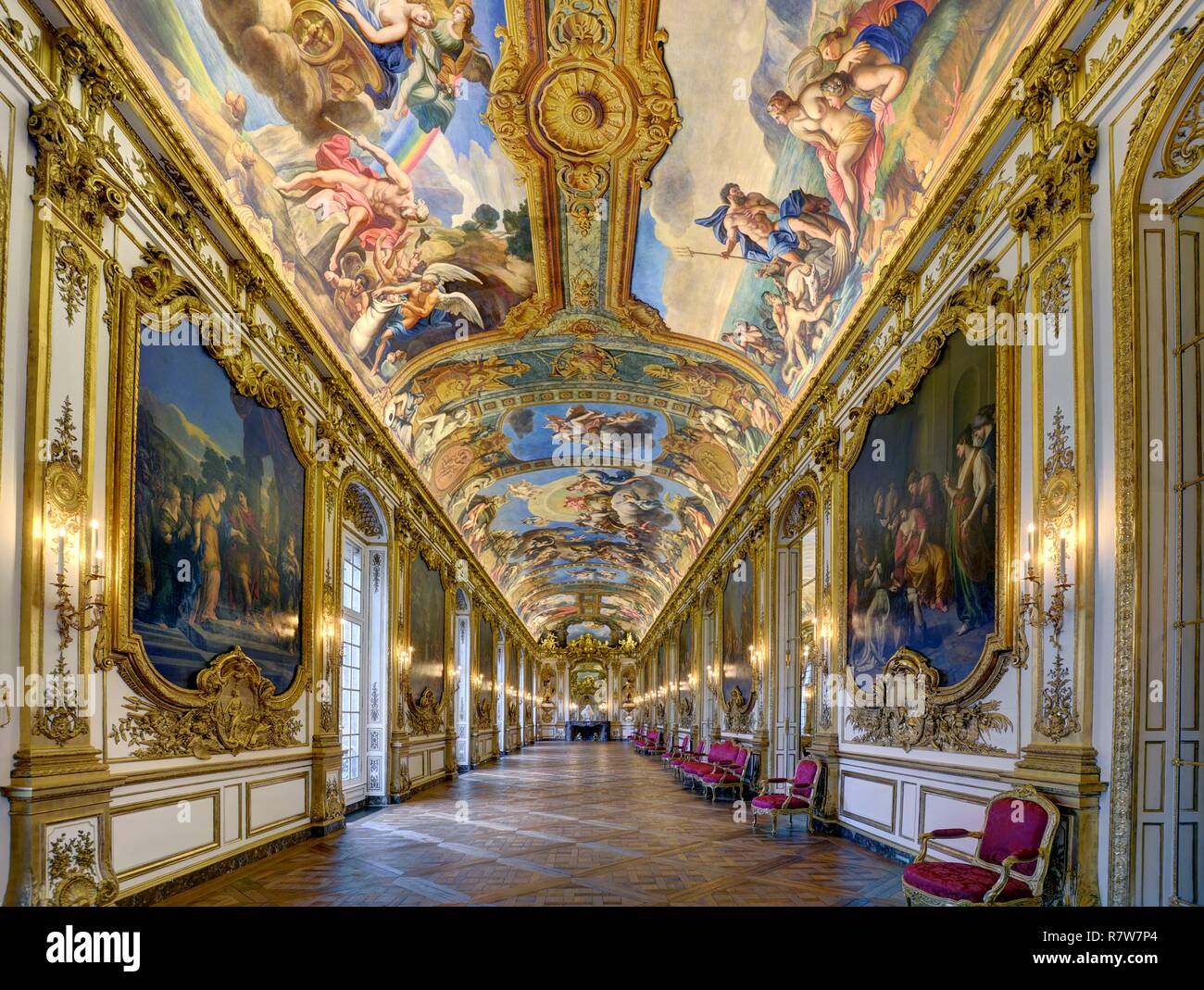 France Paris L Hotel De La Vrilliere Toulouse Siege De La Banque De France La Galerie Doree Photo Stock Alamy