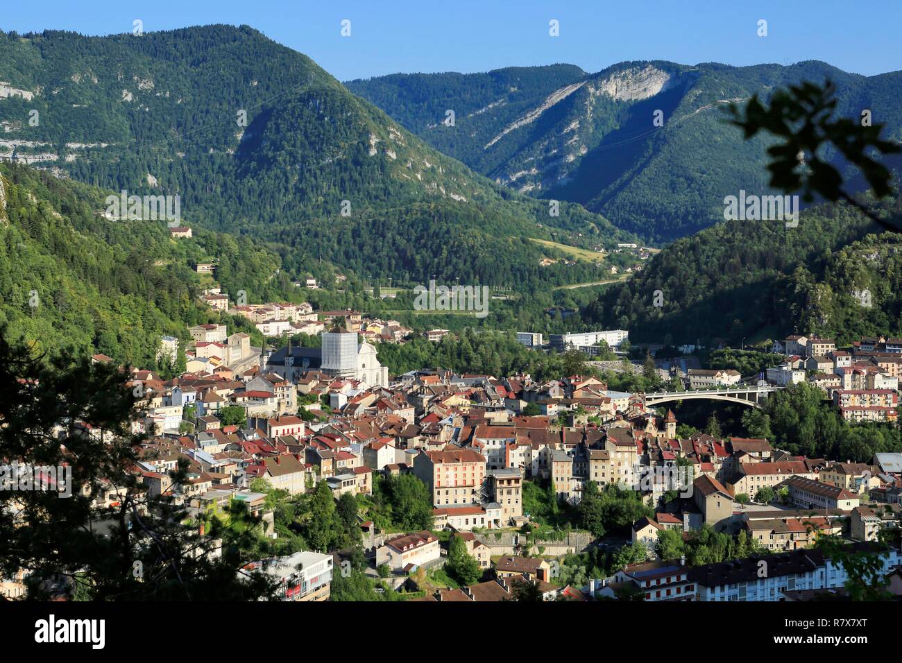 France, Jura, St Claude Photo Stock Alamy