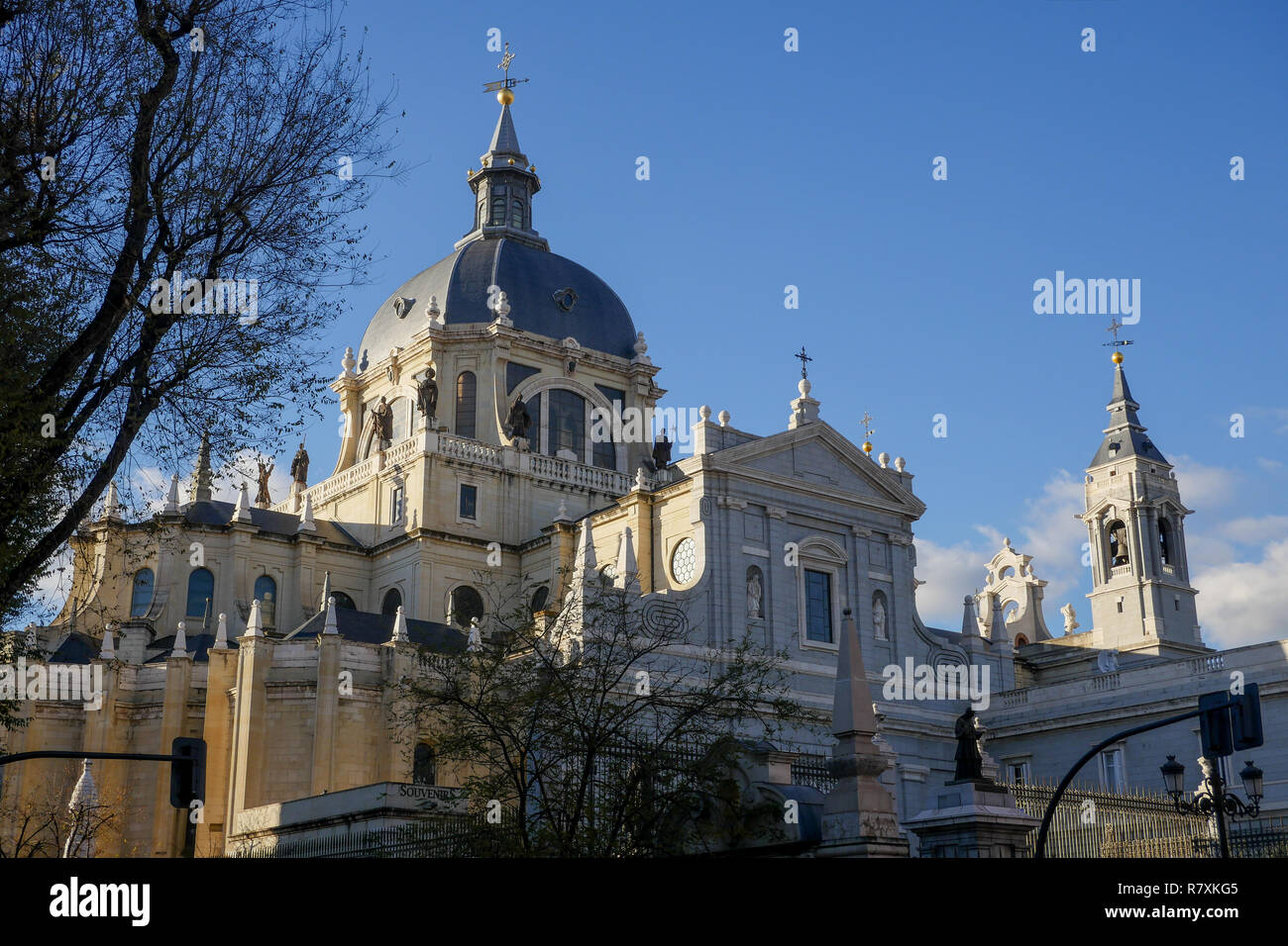 Cathédrale de l'Almudena, Santa María la Real de la Almudena, Madrid, Espagne Banque D'Images