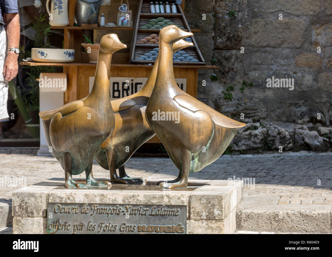 Marché aux oies sarlat Banque de photographies et d’images à haute