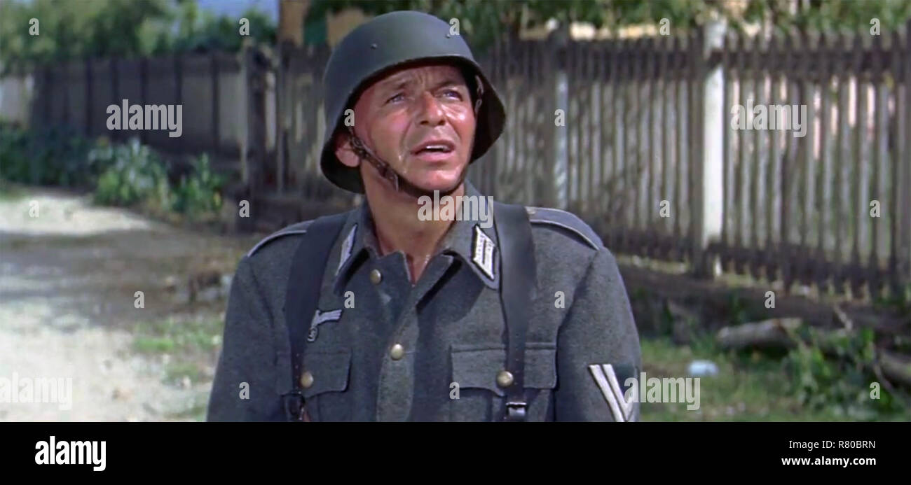 VON RYAN'S EXPRESS 1965 Twentieth Century Fox Film avec Frank Sinatra Banque D'Images