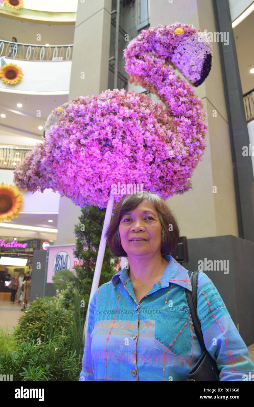 SM City Baguio City dans la capitale estivale des Philippines Banque D'Images