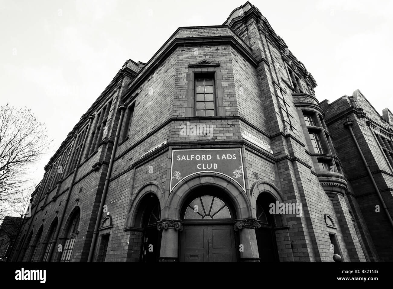 Salford Lads Club. Salford, Greater Manchester, UK. Banque D'Images