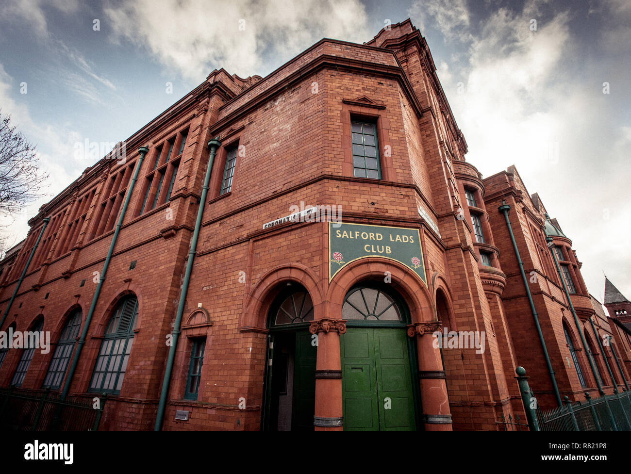 Salford Lads Club. Salford, Greater Manchester, UK. Banque D'Images