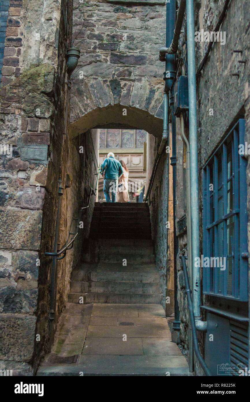 Les marchés de Noël d'Édimbourg en 2018. EDITORIAL d'Édimbourg. Edimbourg en hiver. Banque D'Images