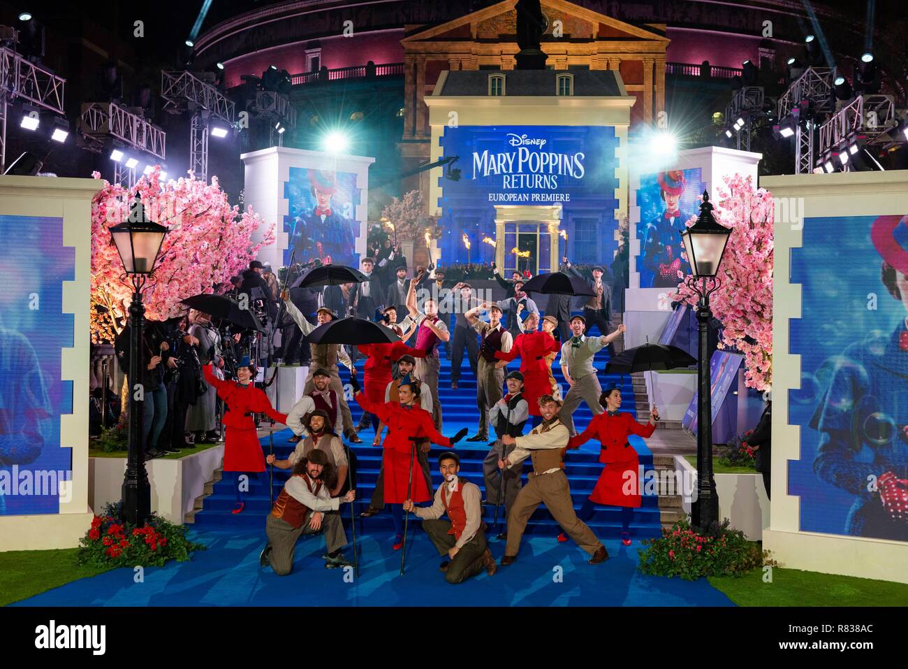 Londres, Royaume-Uni. 12Th Dec 2018. MARY POPPINS RETOURNE Première européenne au Royal Albert Hall. Londres, Royaume-Uni. 12/12/2018 | Le monde d'utilisation : dpa Crédit photo alliance/Alamy Live News Banque D'Images