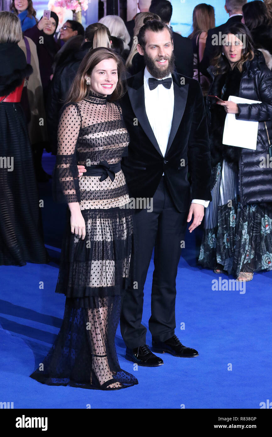 Londres, Royaume-Uni. 12Th Dec 2018. Rachel Shenton et Chris Overton, Mary Poppins retourne première européenne, le Royal Albert Hall, Kensington Gore, Londres, Royaume-Uni, 12 décembre 2018, photo de Richard Goldschmidt : Riche de crédit Gold/Alamy Live News Banque D'Images