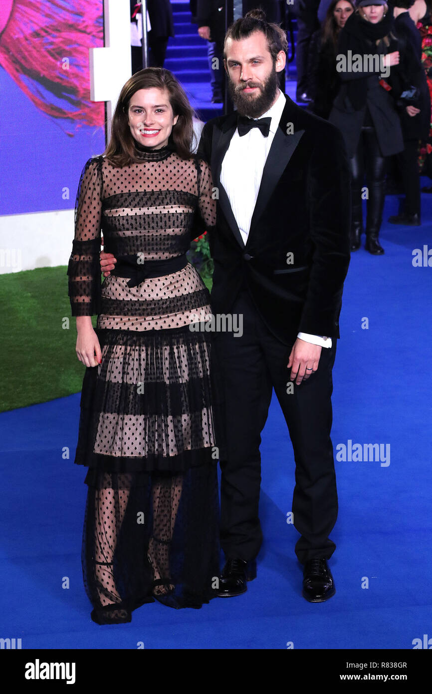 Londres, Royaume-Uni. 12Th Dec 2018. Rachel Shenton et Chris Overton, Mary Poppins retourne première européenne, le Royal Albert Hall, Kensington Gore, Londres, Royaume-Uni, 12 décembre 2018, photo de Richard Goldschmidt : Riche de crédit Gold/Alamy Live News Banque D'Images