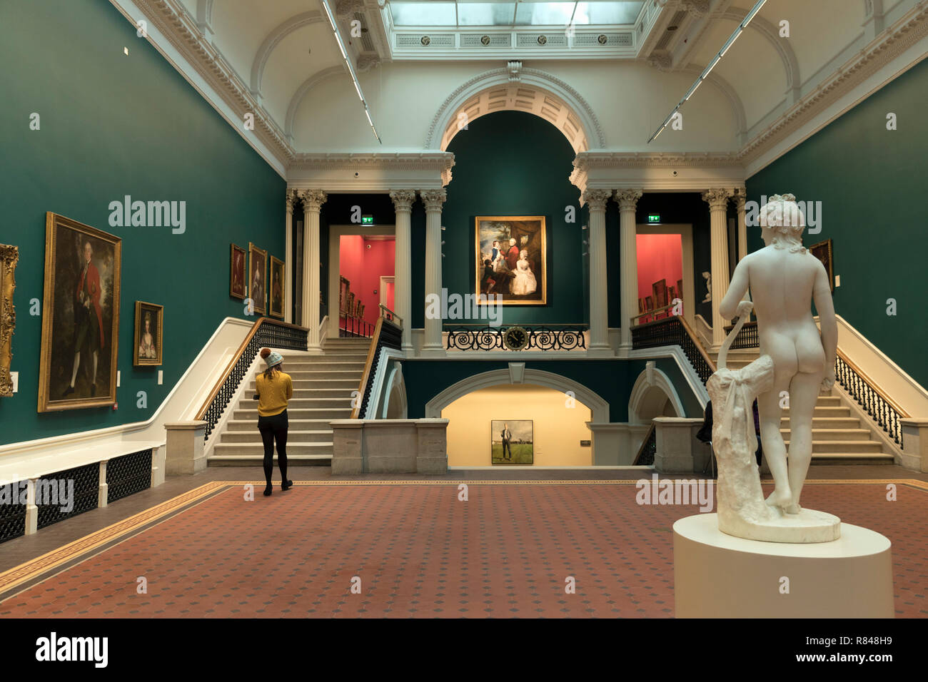 Irlande, Dublin, National Gallery of Ireland, de l'intérieur Banque D'Images