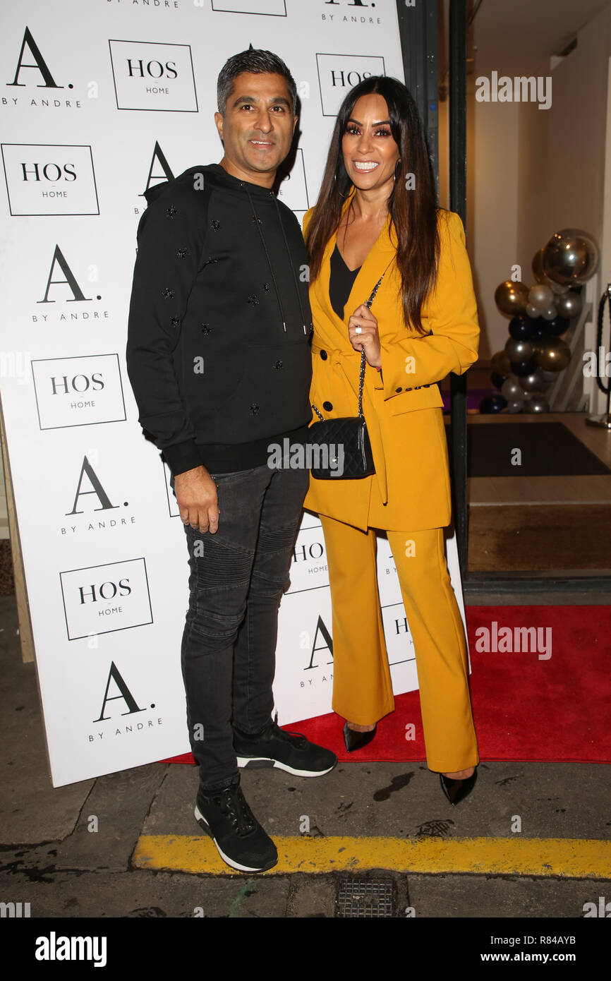 Peter Andre lance sa nouvelle ligne A. par Andre collection couette Seema Malhotra Sushil Kumar Saluja Ou London Royaume Uni Quand 12 novembre 2018 Credit Lia Toby WENN Photo Stock Alamy