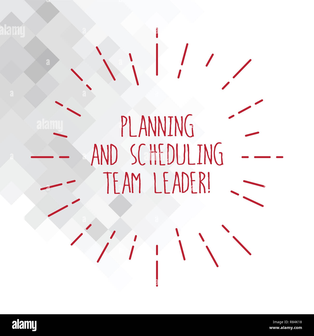 L'écriture de texte Word Planification et programmation de chef d'équipe. Concept d'affaires pour les dirigeants de l'entreprise analysisagement faisceaux étalement mince Banque D'Images