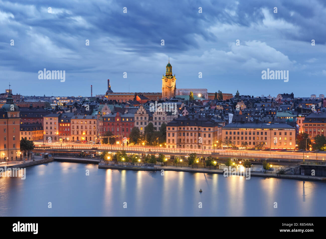 Gamla Stan à Stockholm, Suède Banque D'Images