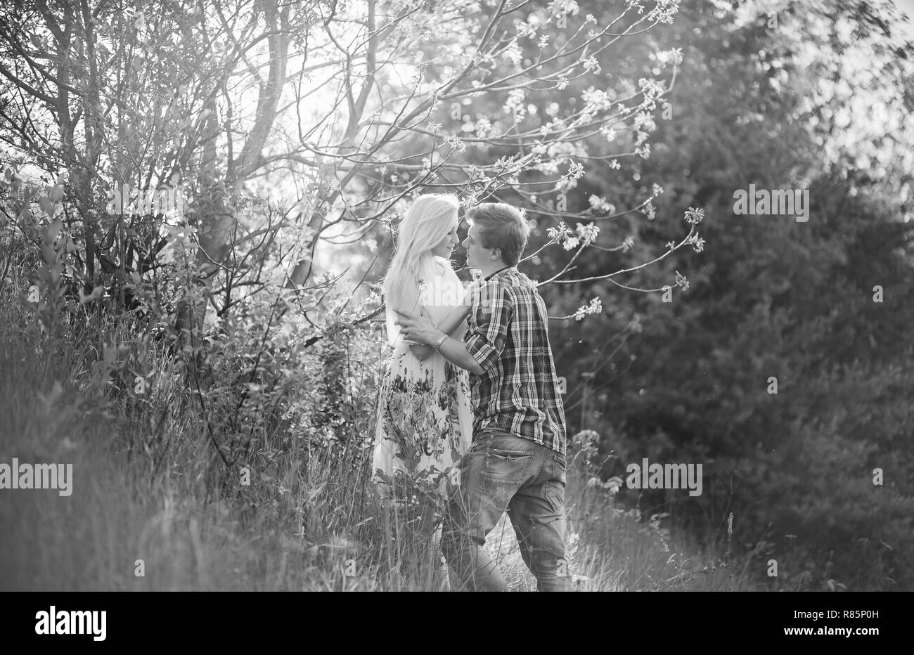 Deux adolescents Banque D'Images