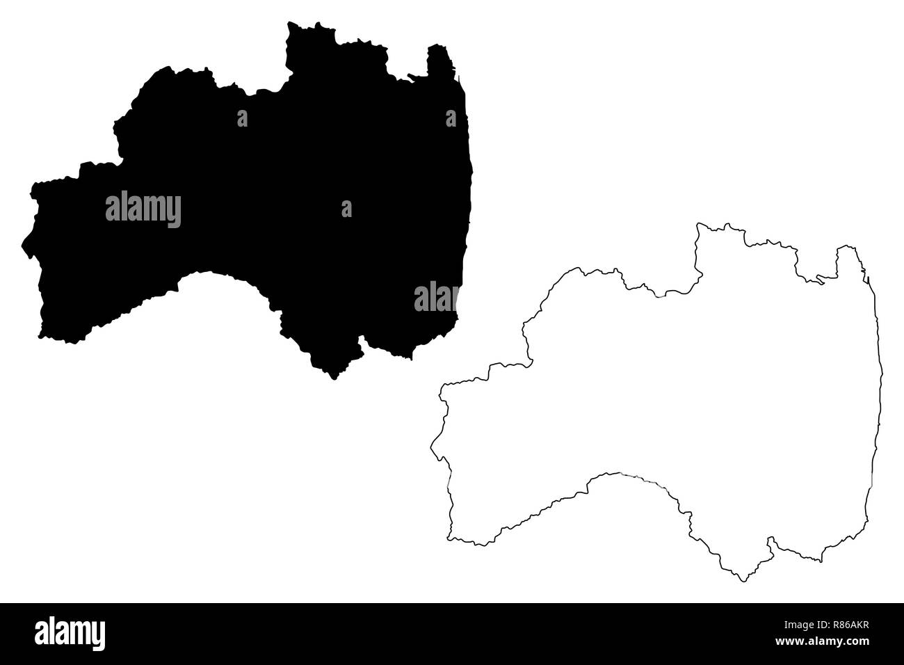 La préfecture de Fukushima (divisions administratives du Japon