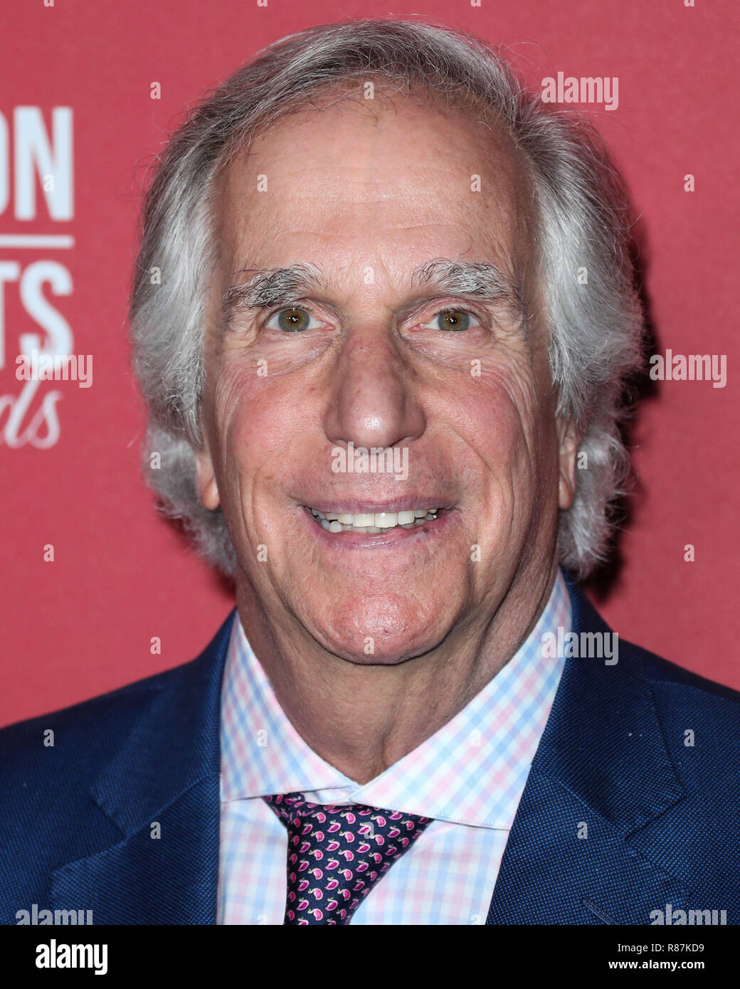 BEVERLY HILLS, LOS ANGELES, CA, USA - 08 novembre : Henry Winkler à l'AFTRA SAG-3e rapport annuel de la Fondation mécène des artistes Awards tenue à l'Wallis Annenberg Center for the Performing Arts le 8 novembre 2018 à Beverly Hills, Los Angeles, Californie, États-Unis. (Photo par Xavier Collin/Image Press Office) Banque D'Images